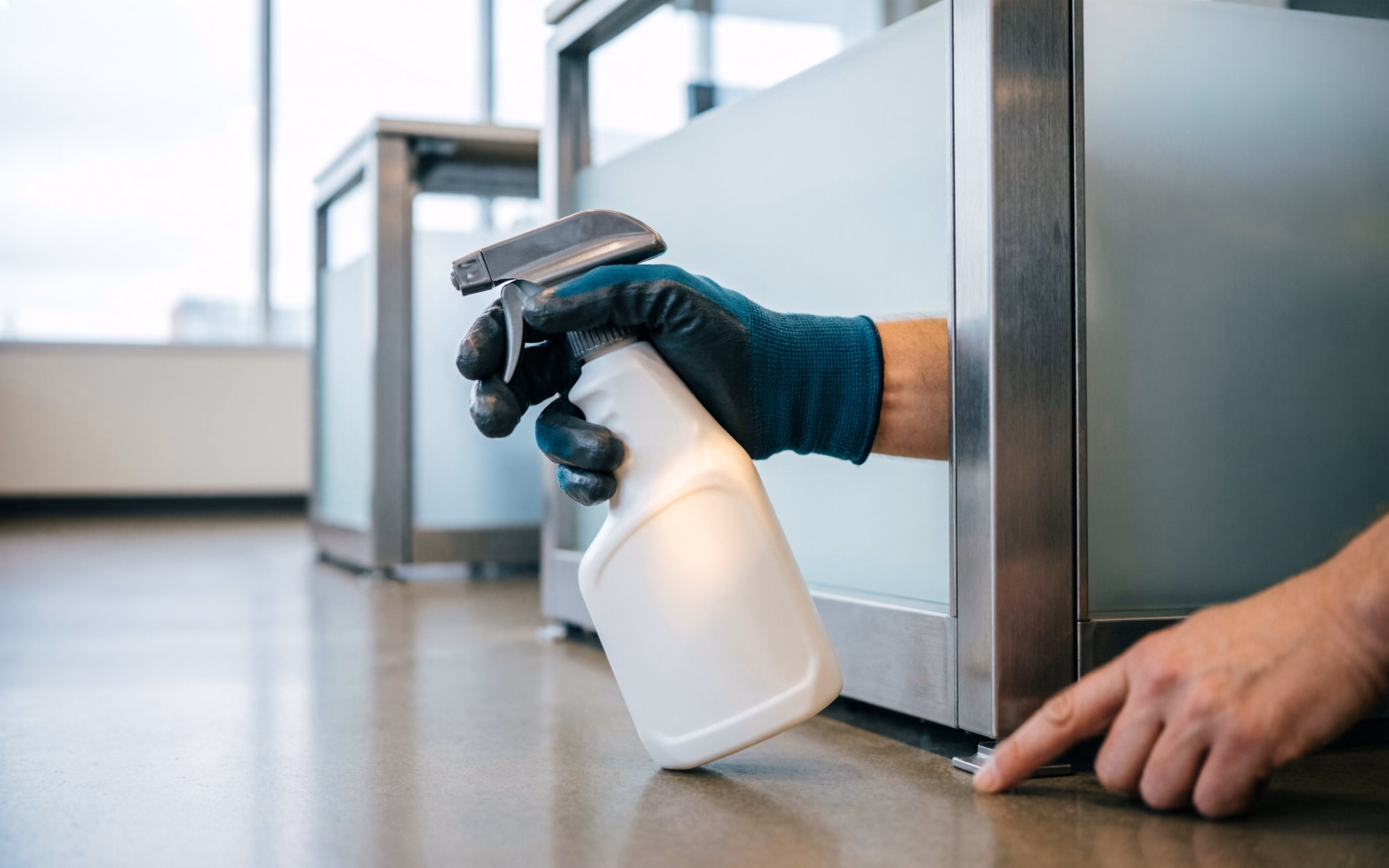 Cover illustration for the guide "How Often Should an Office Be Professionally Cleaned?".