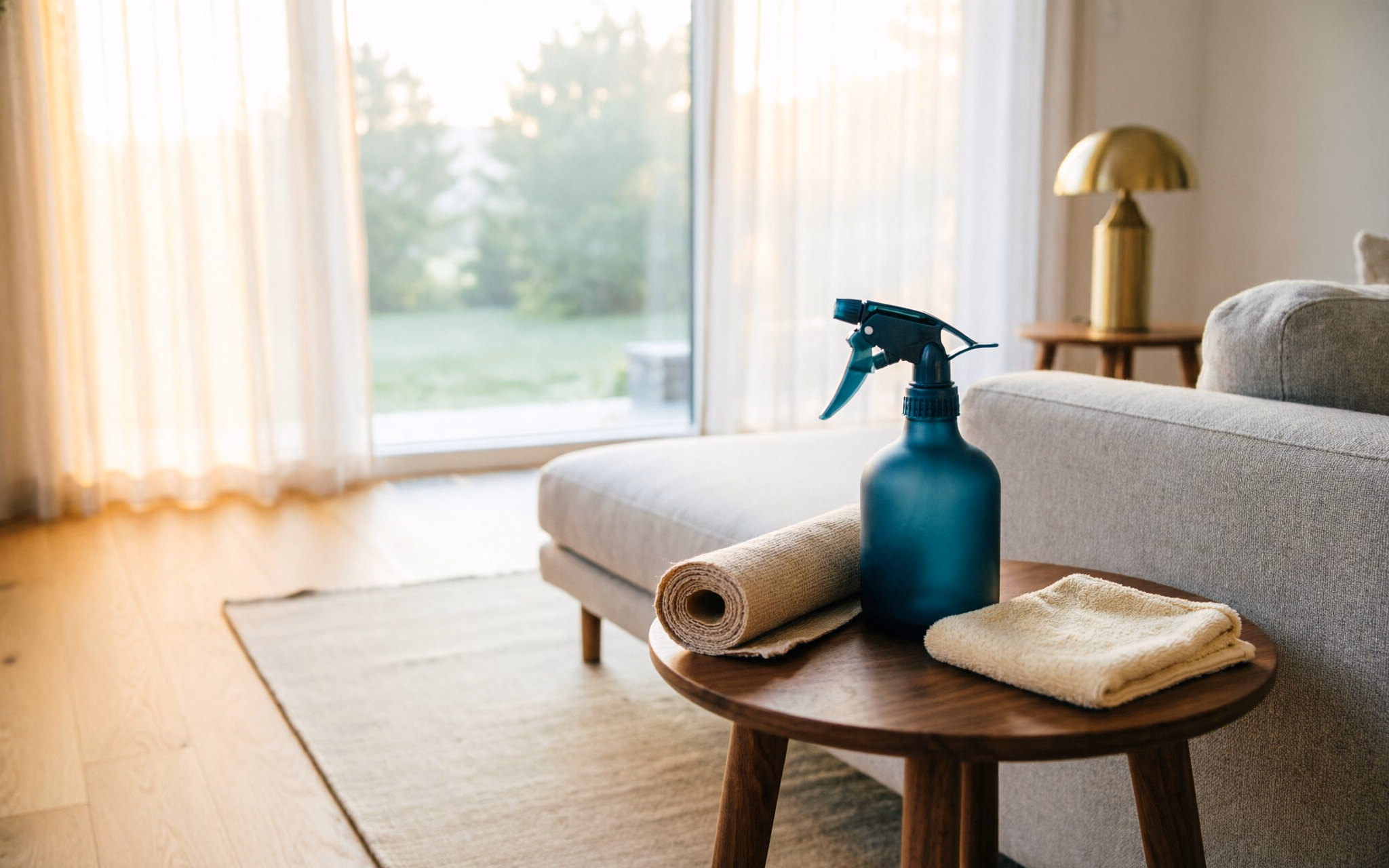 Cover illustration for the guide "What You Need To Know Before You Book A House Cleaning".